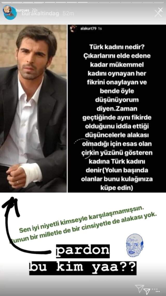 Burcu Esmersoy'dan Türk Kadınlarını Aşağılayan Mehmet Akif Alakurt'a Tepki: Bu Kim Ya?