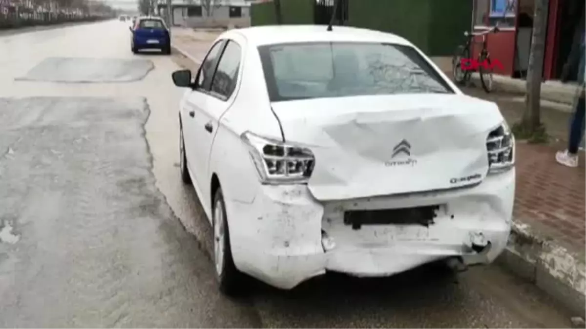 Bursa Bursa Da 4 Arac Birbirine Girdi 1 Yarali Haber