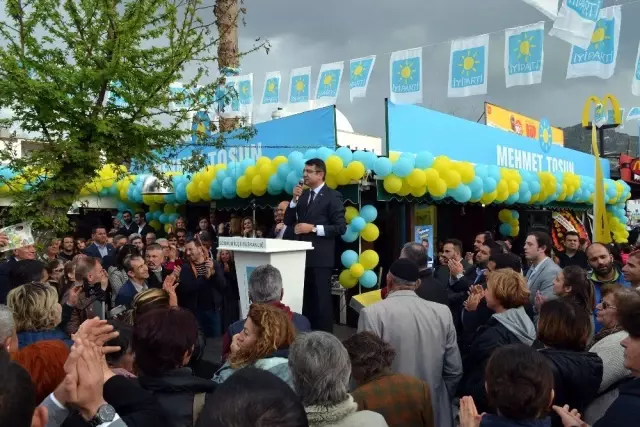 Mehmet Tosun'dan Miting Havasında Seçim Ofisi Açılışı