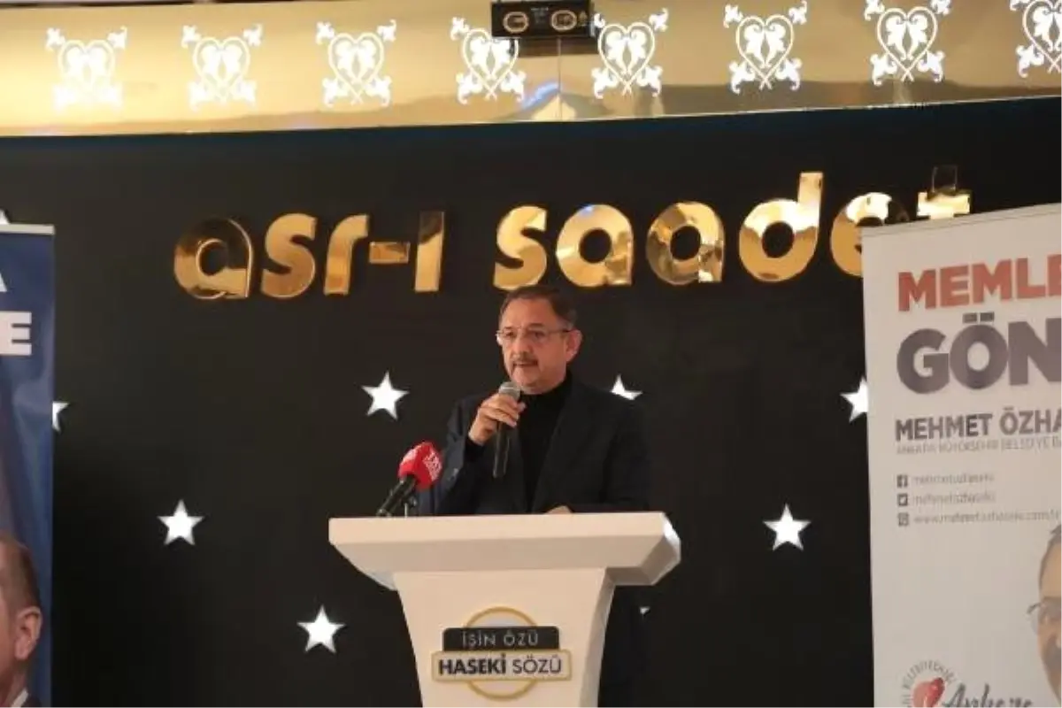 Özhaseki: Senin Projeler Bitti, Milleti Oyalama