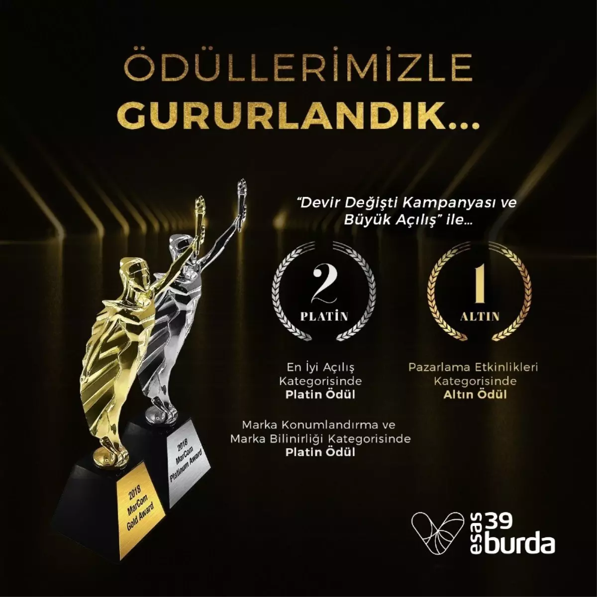 ABD Markasından Lüleburgaz'a 3 Ödül