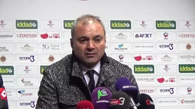 Afjet Afyonspor-Gençlerbirliği Maçının Ardından Afjet Afyonspor-Gençlerbirliği Maçının Ardından