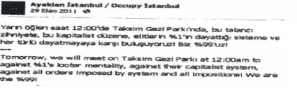 Gezi Parkı Eylemlerine İlişkin İddianamenin Detayları Ortaya Çıktı