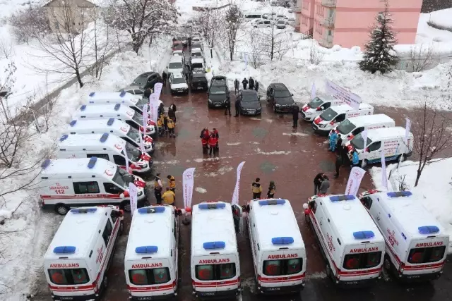 Sağlık Bakanlığından Bitlis'e 16 Yeni Araç Sağlık Bakanlığından Bitlis'e 16 Yeni Araç