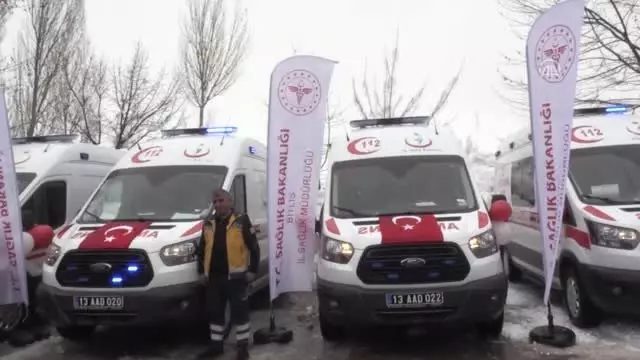 Sağlık Bakanlığından Bitlis'e Araç Takviyesi Sağlık Bakanlığından Bitlis'e Araç Takviyesi