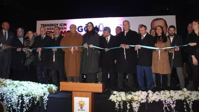 AK Parti Tekkeköy Skm'ye Görkemli Açılış AK Parti Tekkeköy Skm'ye Görkemli Açılış