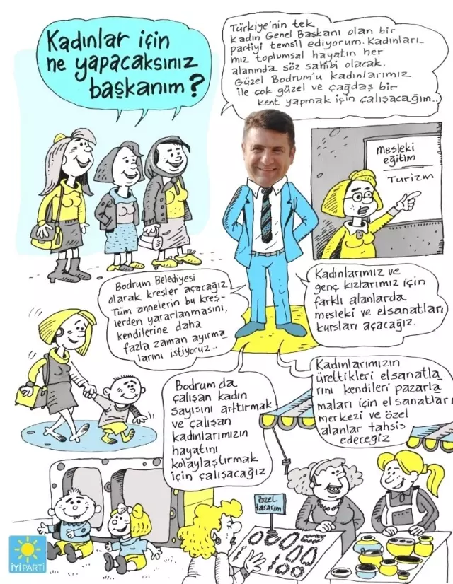 Bodrumlu Başkan Adayından İlginç Seçim Kampanyası