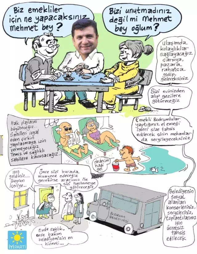 Bodrumlu Başkan Adayından İlginç Seçim Kampanyası