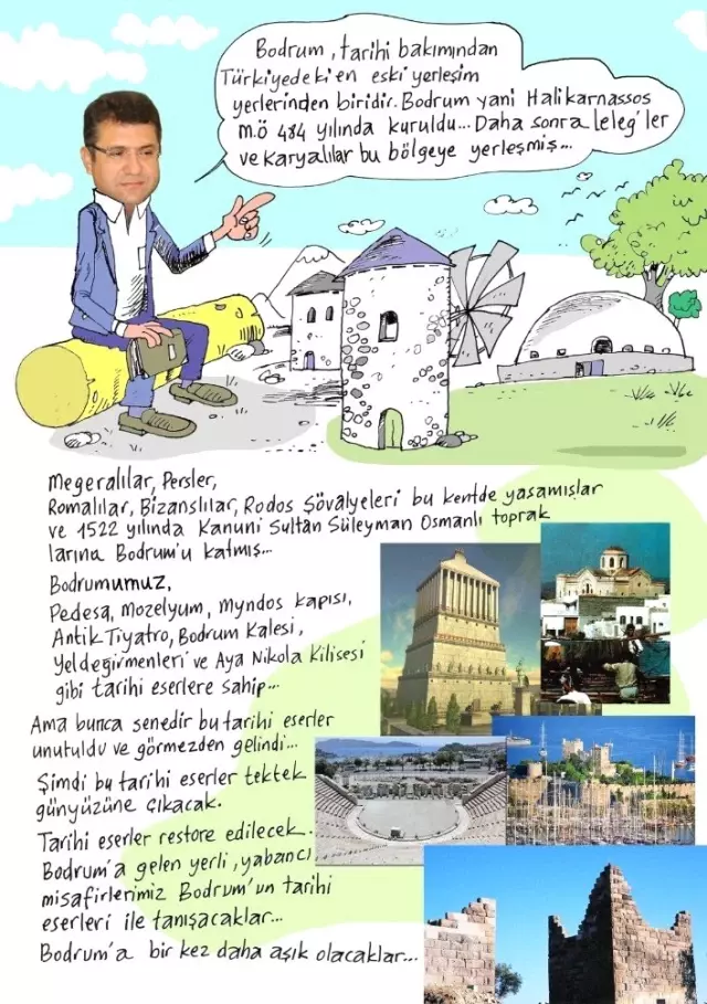 Bodrumlu Başkan Adayından İlginç Seçim Kampanyası