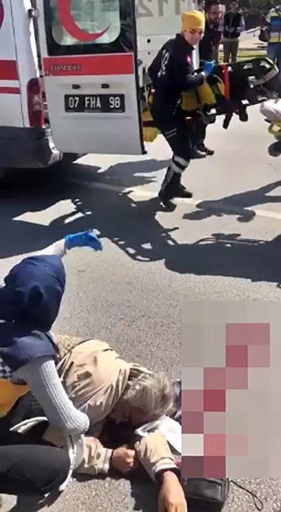 Ölüm Üst Geçide 50 Metre Kala Geldi Ölüm Üst Geçide 50 Metre Kala Geldi