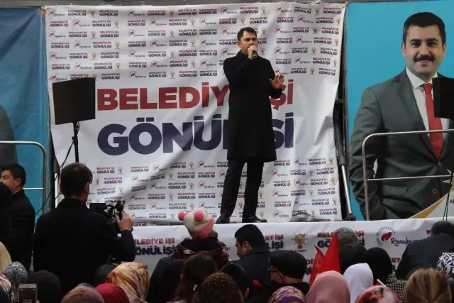Bakan Kurum: 'Bu Şehirler CHP Döneminde Ne Zaman Baharı Gördü Ki Bu Dönem Görsün'