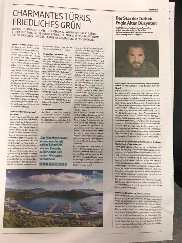 Frankfurter Allgemeine Zeitung: Türkiye'ye Tatile Gidin