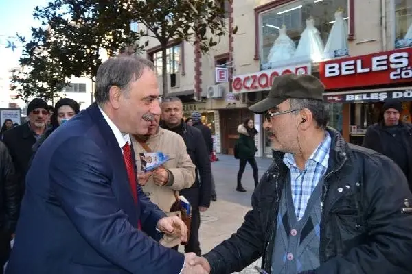 Selim Kotil'den Beşiktaş'ta Esnaf Ziyareti Selim Kotil'den Beşiktaş'ta Esnaf Ziyareti