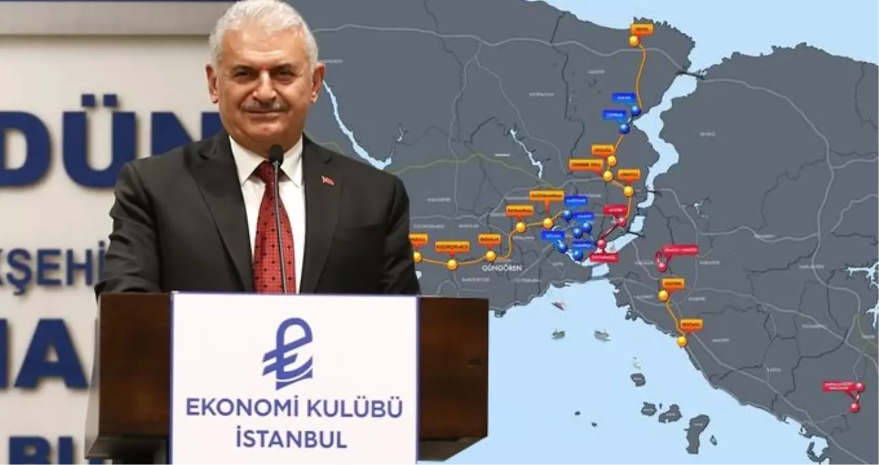 Binali Yıldırım'dan İstanbul Trafiğini Rahatlatacak Tünel Projesi