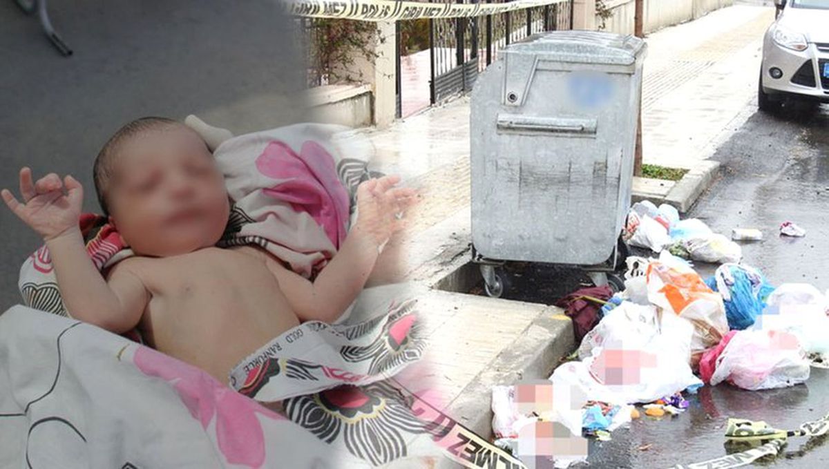 Torununu Çöpe Atan Anneanne: Üşümesin Diye Poşete Bağladım