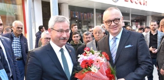 Başkan Ergün Saruhanlı Belediyesini Ziyaret Etti