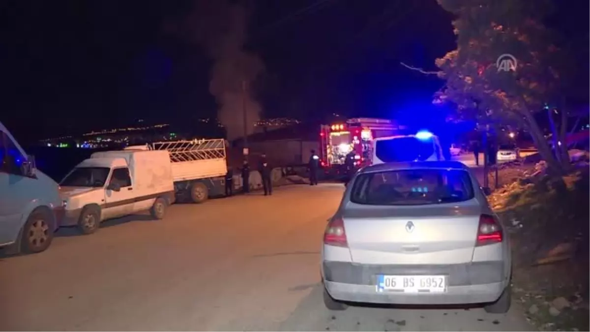 Başkentte Gecekondu Yangını