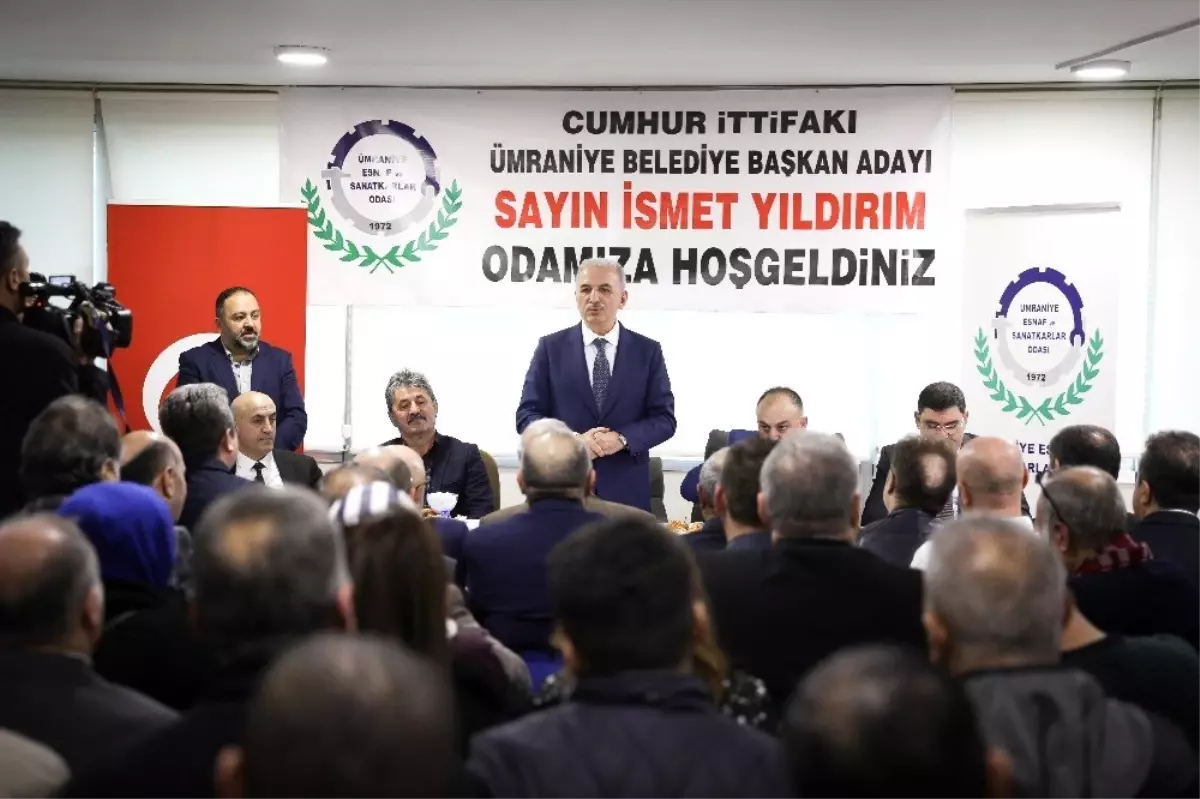 İsmet Yıldırım, Esnaf Odası ve Fabrikaları Ziyaret Etti