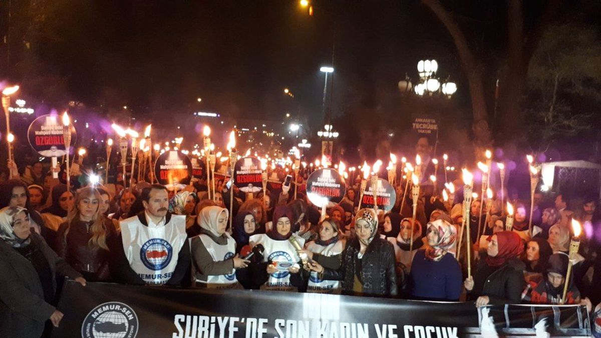 Memur-Sen'den 'Vicdan Hareketi Yürüyüşü'