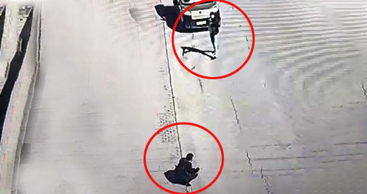 Saniye Saniye Görüntülendi! Barışmak İçin Geldi, Vurup Kaçtı