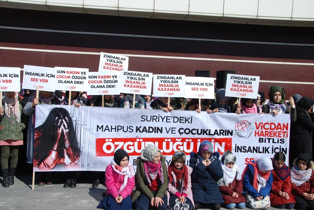 Suriye'deki Tutuklu Kadın ve Çocuklar İçin Destek Çağrısı