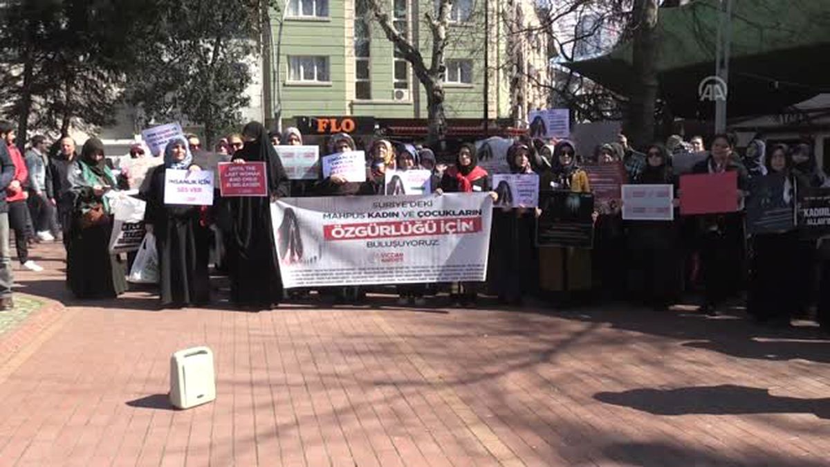 Vicdan Hareketinden 'Suriye'deki Tutuklu Kadın ve Çocuklara Özgürlük' Çağrısı