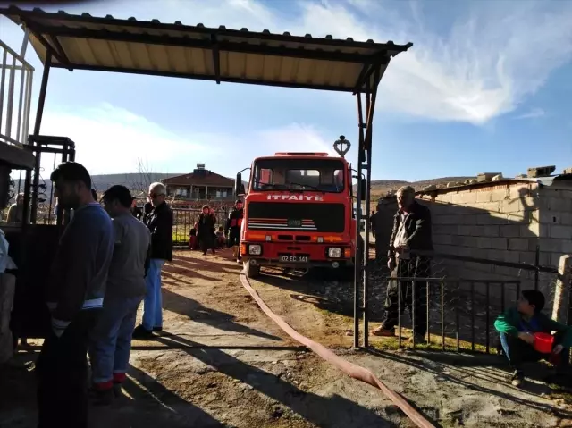 Adıyaman�da Ev Yangını Haber
