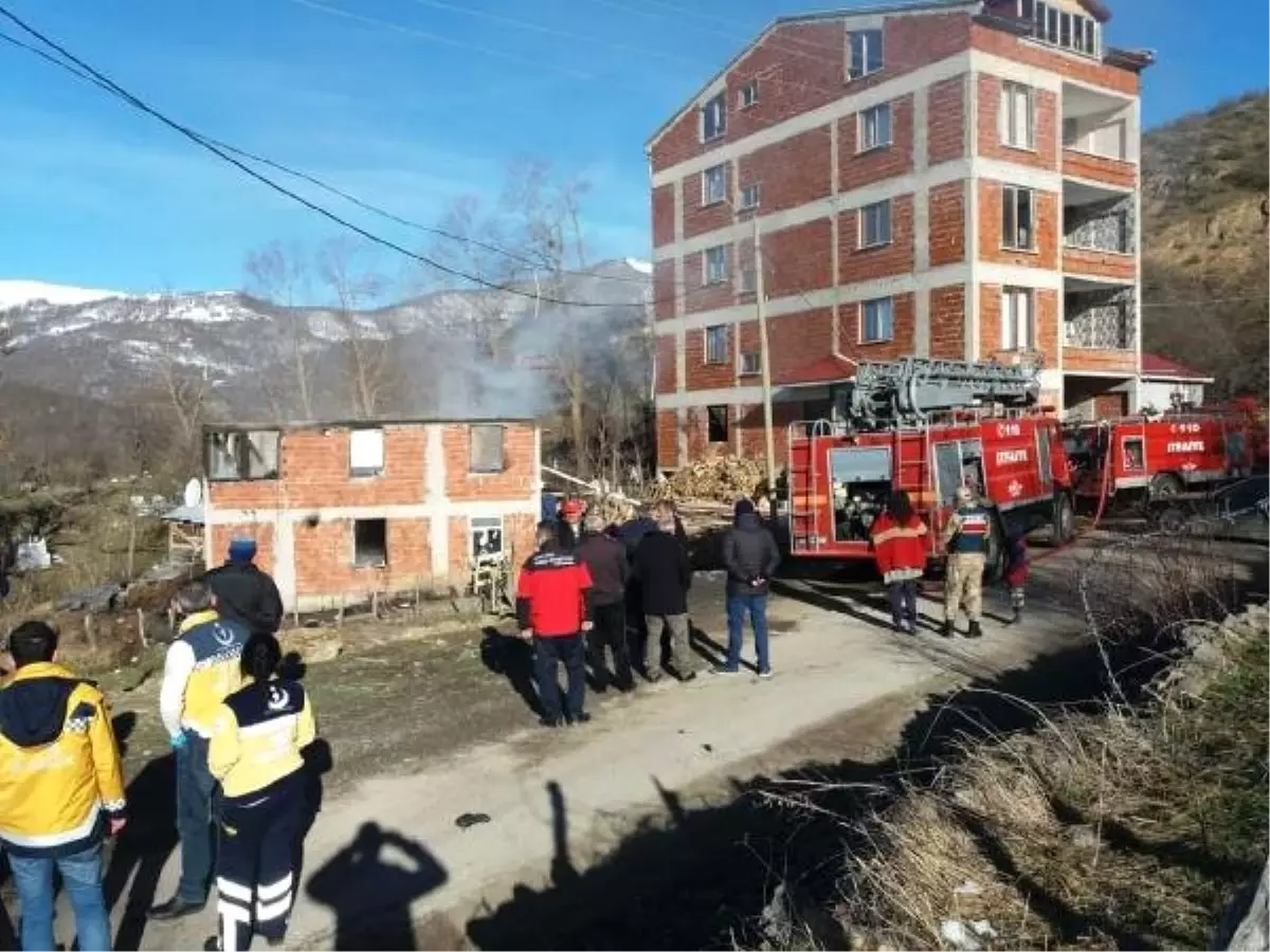 Ordu�da Ev Yangını 1 Ölü Haberler