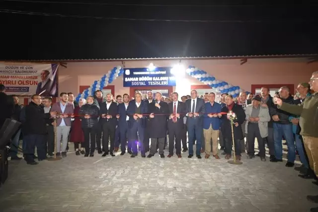 Şamar Düğün Salonu ve Sosyal Tesisleri Hizmete Açıldı Şamar Düğün Salonu ve Sosyal Tesisleri Hizmete Açıldı