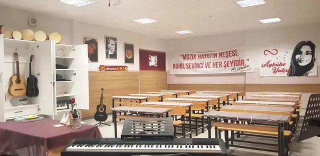 Ultraslan Unı Şehit Aybüke Yalçın Adına Müzik Odası Açtı