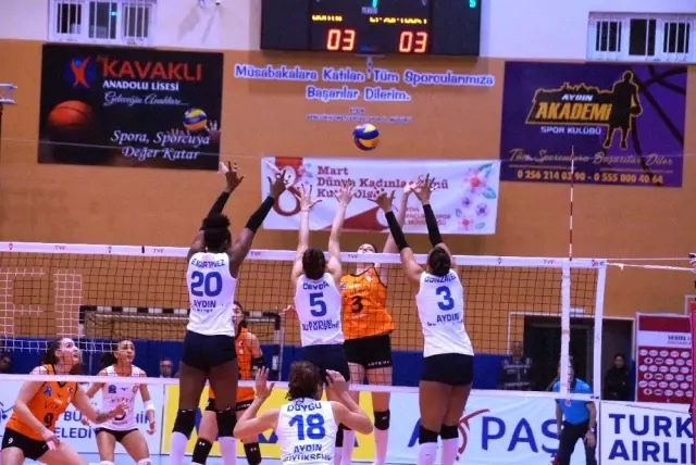 Vestel Venus Sultanlar Ligi: Aydın Büyükşehir Belediyespor: 0 - Eczacıbaşı Vitra: 3 Vestel Venus Sultanlar Ligi: Aydın Büyükşehir Belediyespor: 0 - Eczacıbaşı Vitra: 3