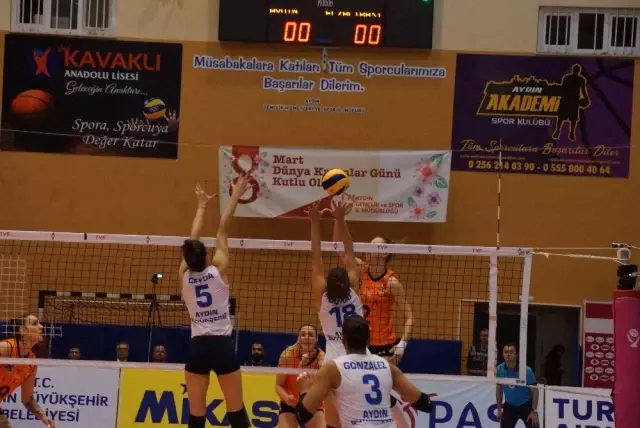 Vestel Venus Sultanlar Ligi: Aydın Büyükşehir Belediyespor: 0 - Eczacıbaşı Vitra: 3 Vestel Venus Sultanlar Ligi: Aydın Büyükşehir Belediyespor: 0 - Eczacıbaşı Vitra: 3