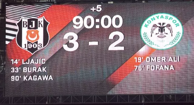 Beşiktaş Artı Üçte Kazandı Beşiktaş Artı Üçte Kazandı