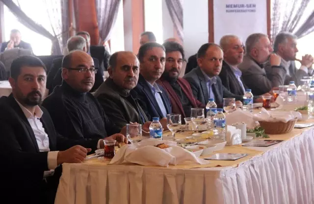 Erzurum Memur-Sen İstişare Toplantısı Düzenlendi Erzurum Memur-Sen İstişare Toplantısı Düzenlendi
