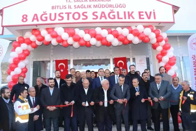 Bitlis'te 'Sağlık Evi ve İstasyonu' Açıldı Bitlis'te 'Sağlık Evi ve İstasyonu' Açıldı