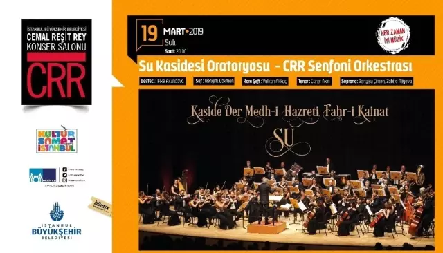 İbb, Fuzuli'nin Su Kasidesi'ni Oratoryo Olarak İlk Kez Sahneye Taşıyor İbb, Fuzuli'nin Su Kasidesi'ni Oratoryo Olarak İlk Kez Sahneye Taşıyor