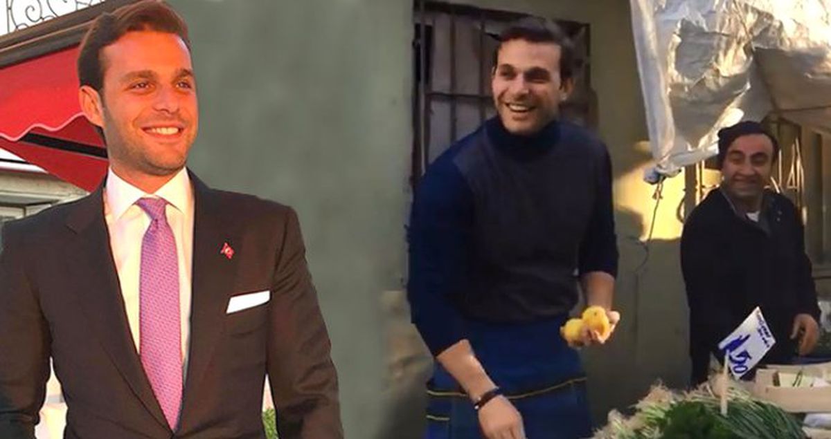 İYİ Partili Mehmet Aslan Pazar Tezgahına Geçip Limon Sattı