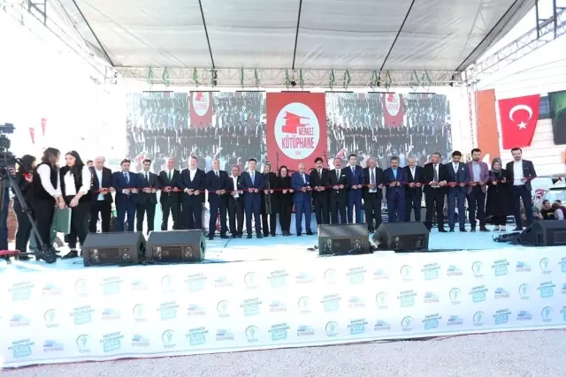Merkezefendi Belediyesi'nin Vizyon Projesi Merkez Kütüphane Açıldı