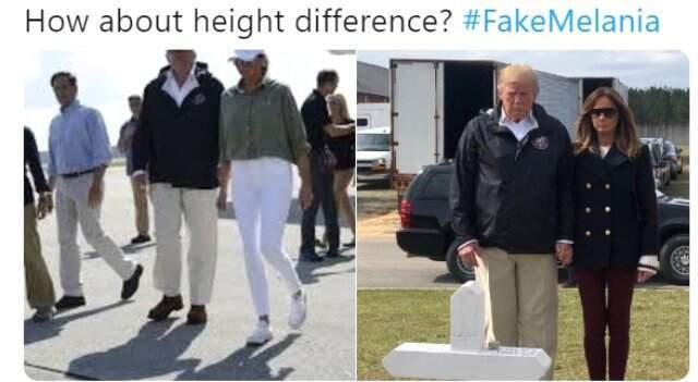 Tartışma Yaratan Fotoğraf! Melania Trump Dublör mü Kullanıyor