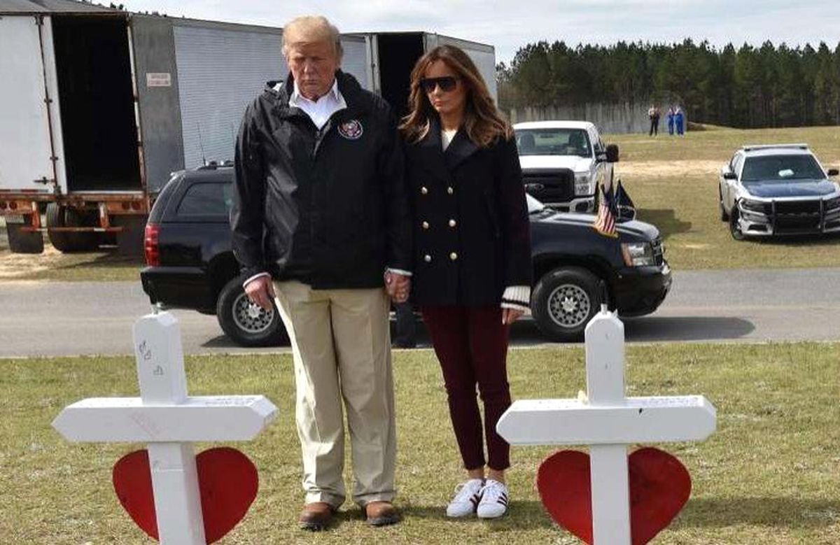 Tartışma Yaratan Fotoğraf! Melania Trump Dublör mü Kullanıyor