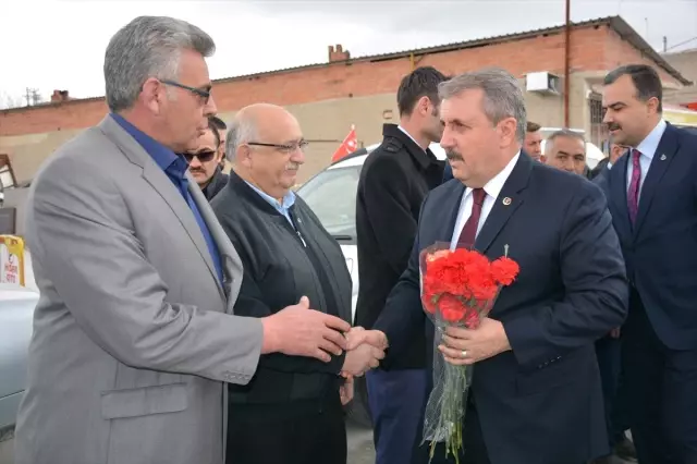 BBP Genel Başkanı Destici Afyonkarahisar'da