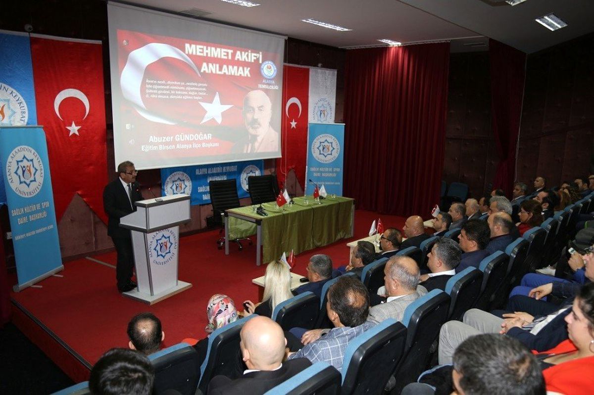 Milli Şair Alkü'de Anıldı