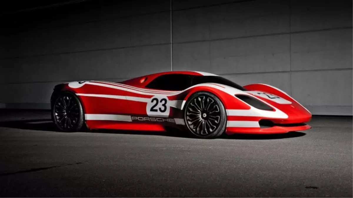Porsche, 917'nin 50. Yılına Özel Konsept Aracının Fotoğrafını Yayınladı