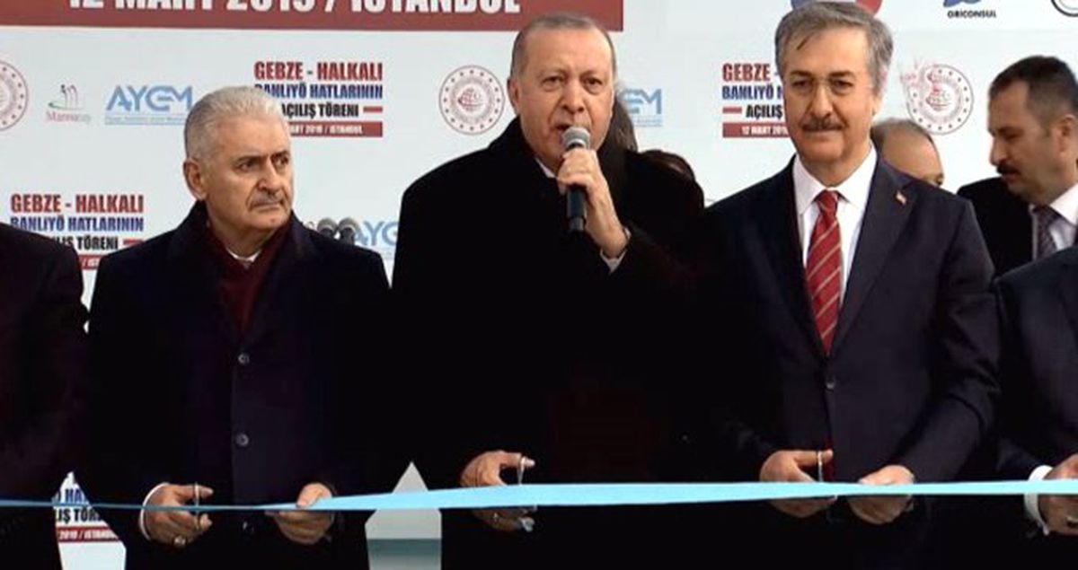 Merakla Beklenen Gebze-Halkalı Banliyö Hattı Açıldı