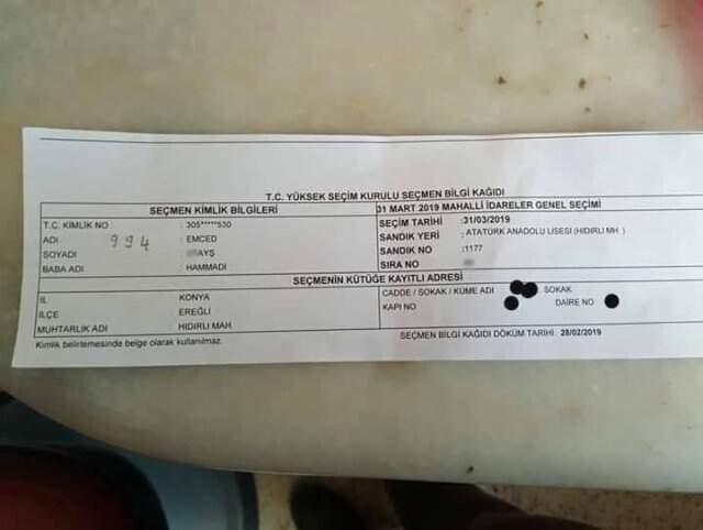 Yerel Seçimlerde Oy Kullanacak Suriyelilerin Seçmen Kağıtları Hazır