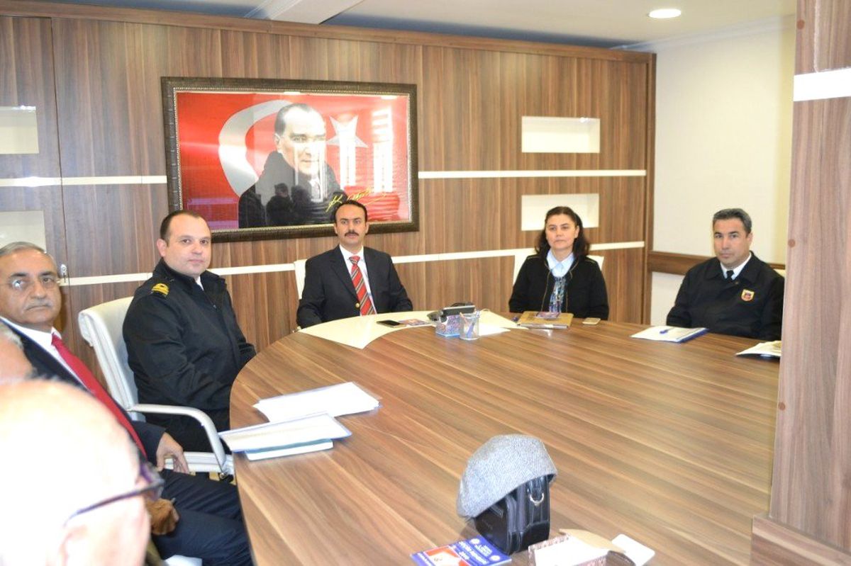 Bozyazı'da Seçim Güvenliği Toplantısı Yapıldı