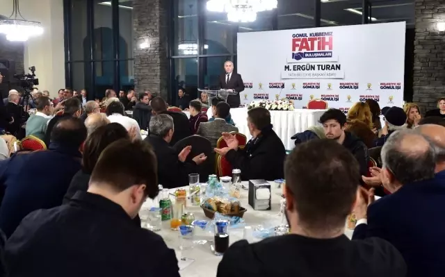 Fatih Belediye Başkan Adayı Ergün Turan, Amatör Spor Kulüpleriyle Bir Araya Geldi
