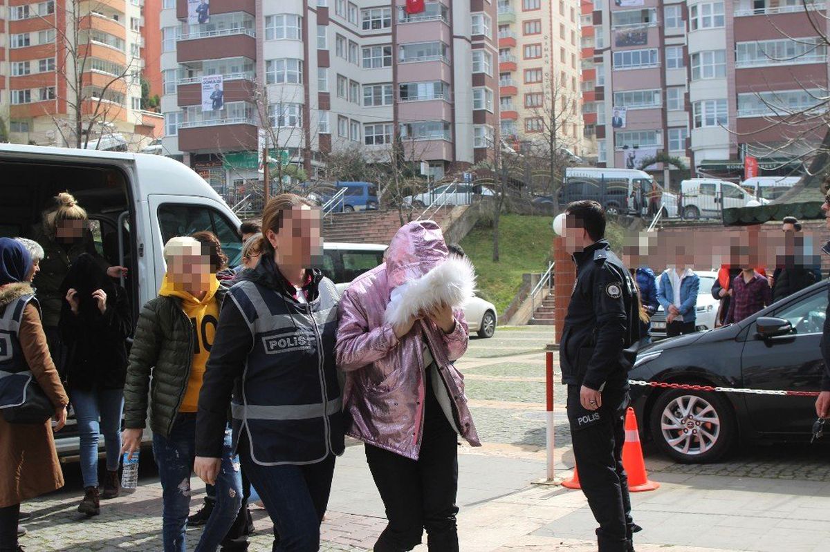 Giresun'da Eskort Operasyonu