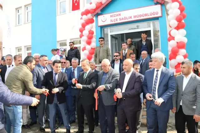 Hizan'da 'Sağlık Evi ve İstasyonu'nun Açılışı Yapıldı Hizan'da 'Sağlık Evi ve İstasyonu'nun Açılışı Yapıldı