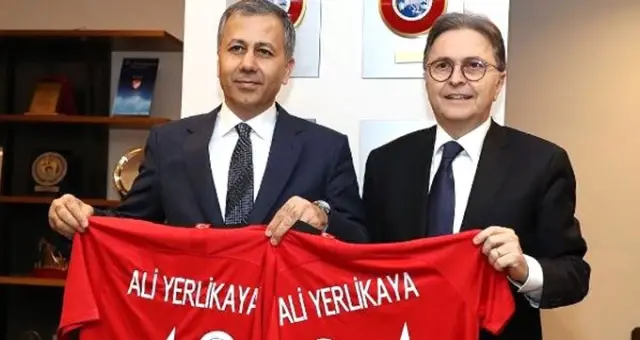 İstanbul Valisi Ali Yerlikaya'dan TFF Başkanı Hüsnü Güreli'ye Ziyaret
